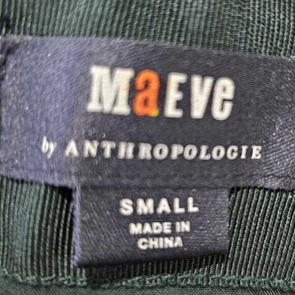 Anthropologie Maeve Sequined One-Shoulder Mini Dress Green Size S - Picture 12 of 13